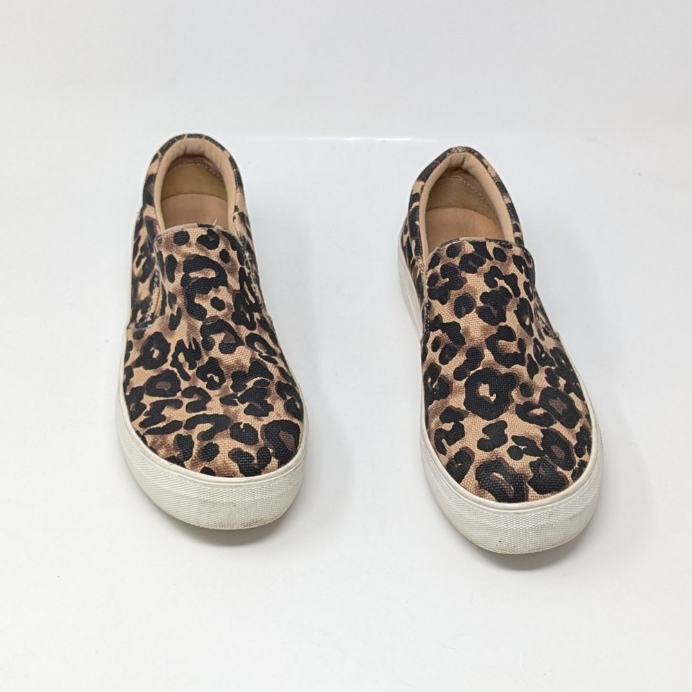 Steve Madden Sneakers Gills Slip-On Leopard Print Womens Size 8 - Picture 3 of 8